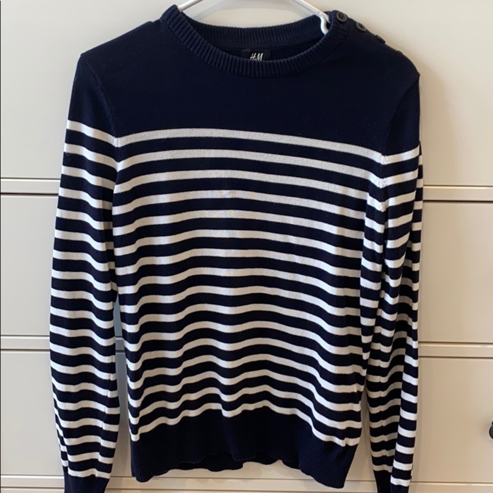H&M Nautical Striped Sweater